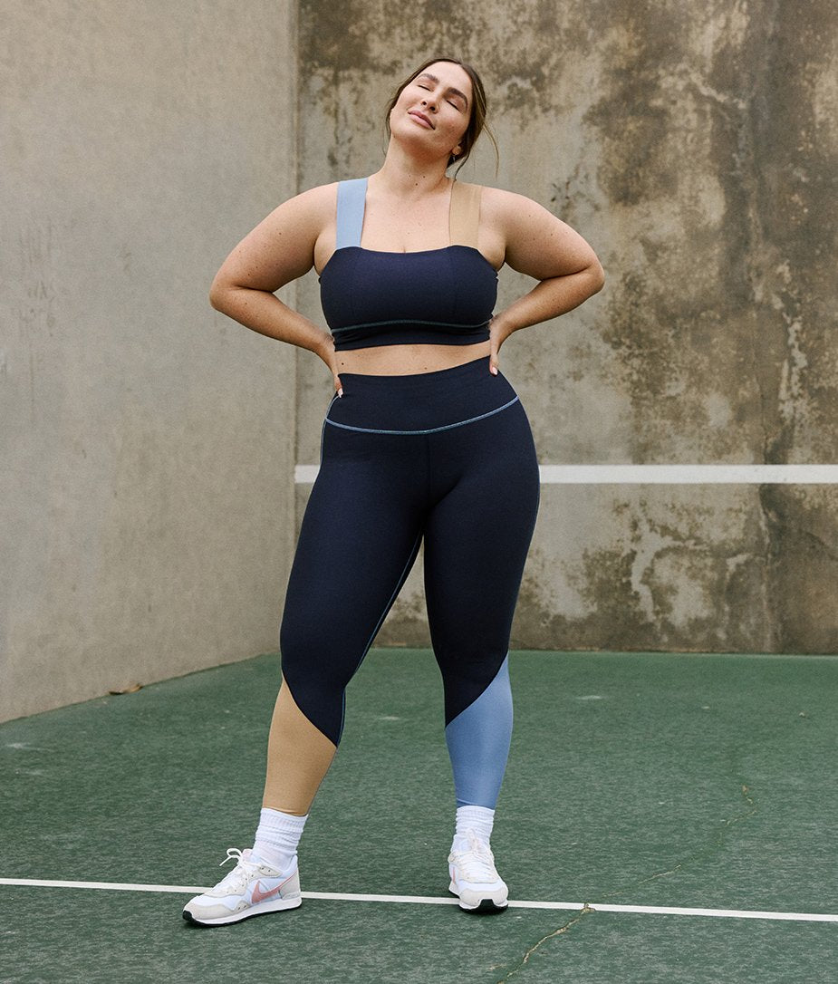 The Colorblock High-Rise Full-Length Leggings - Main