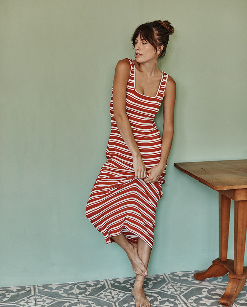 The Softest Ribbed Maxi Dress - Main