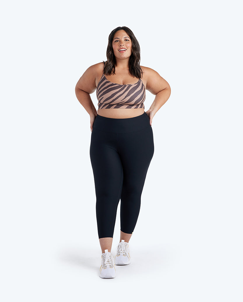 The Do-It-All High Rise 3/4 Leggings - Sea Urchin