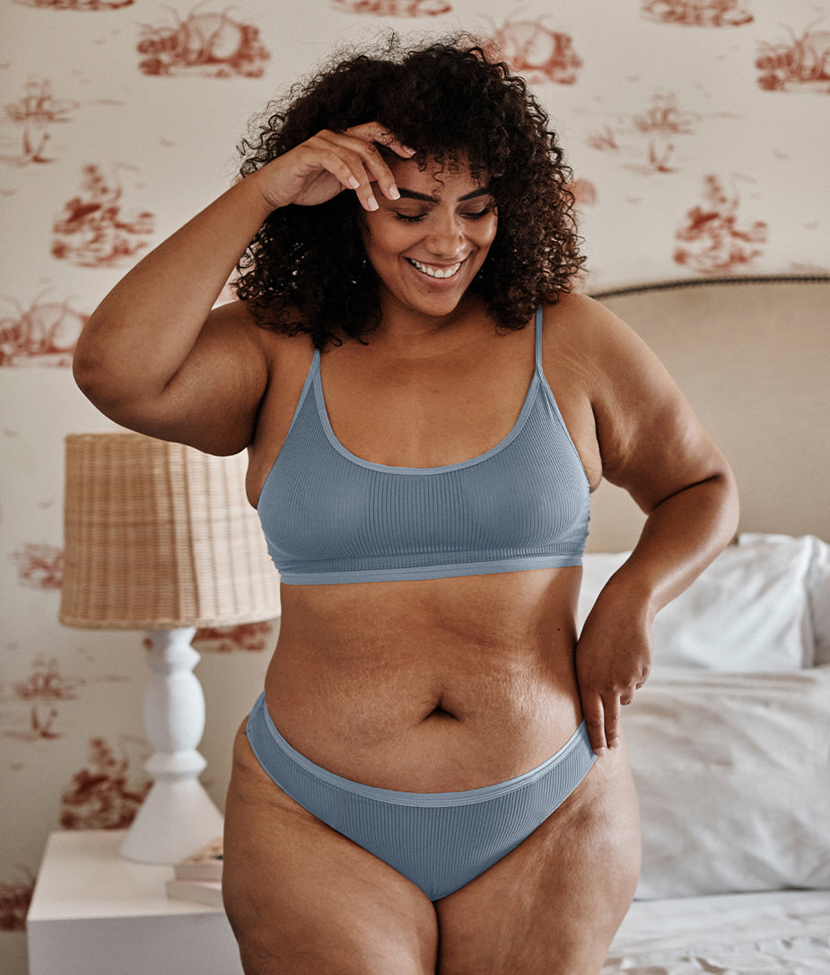 The Feel Free Brief Underwear - Harbour
