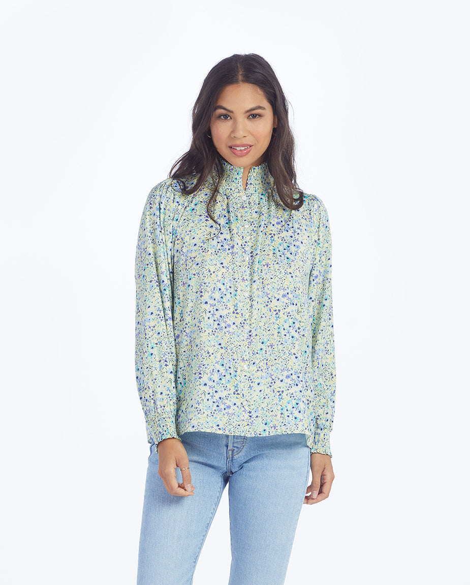 The All Dressed Up Button Up Blouse - Main