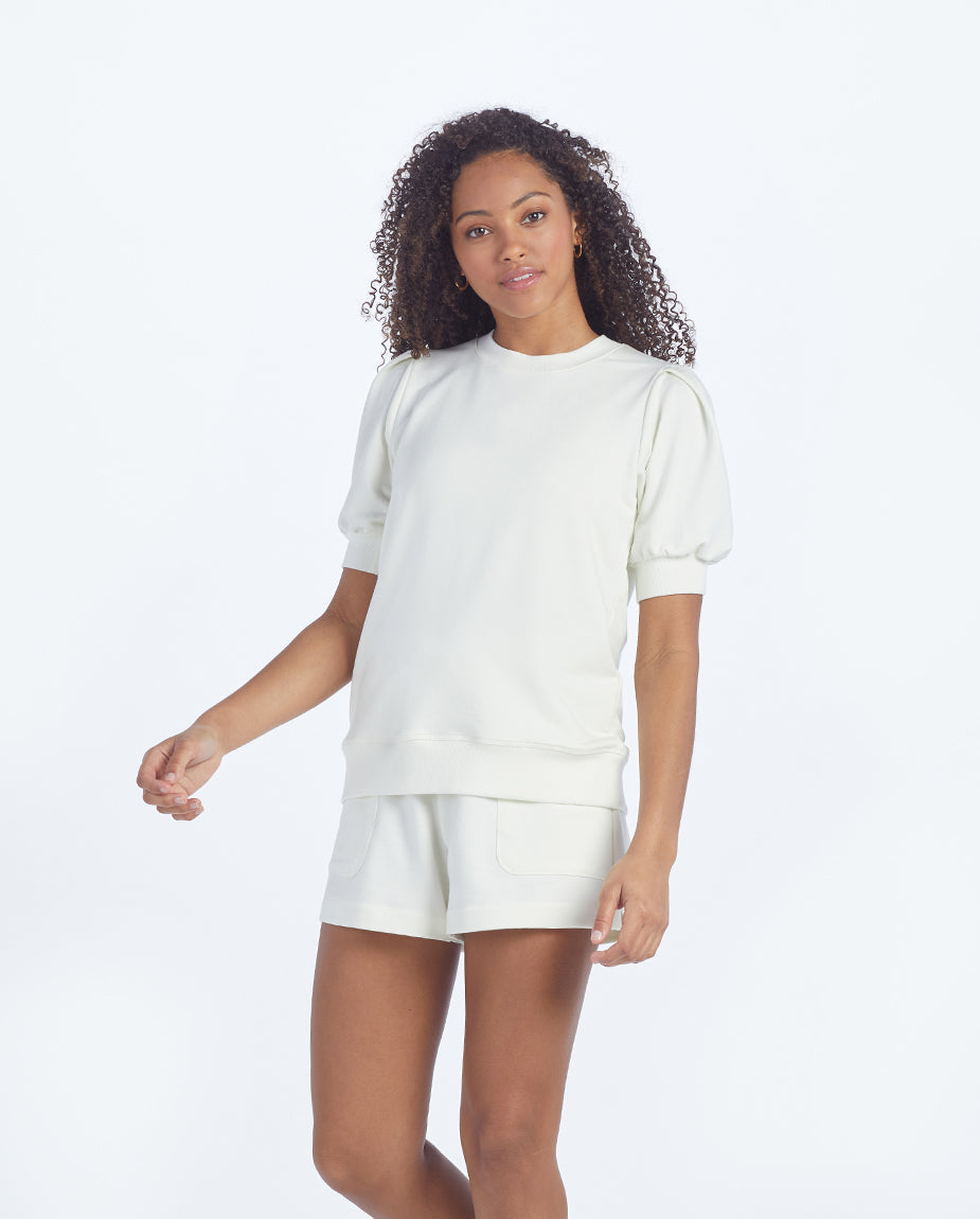 The Softest French Terry Puff Short Sleeve - Main