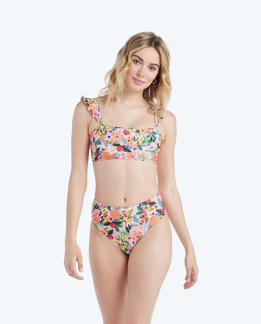The Ruffle Oasis Bikini Top - Main