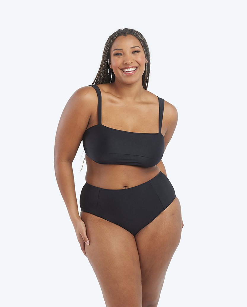 The Wide Strap Oasis Bikini Top - Main