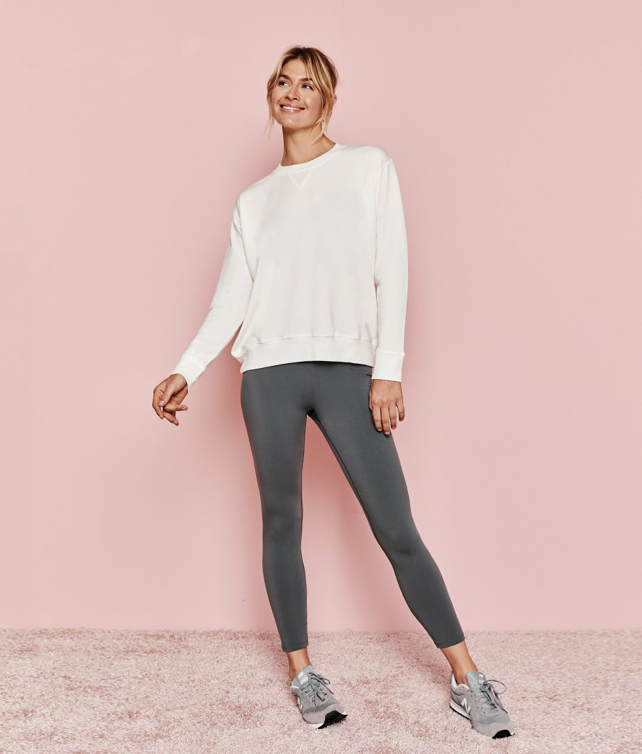 The Brushed High Rise Full Length Leggings - Main