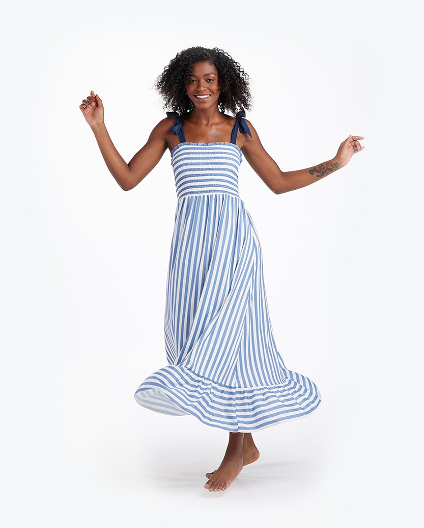 The Smocked Maxi Dress - Main
