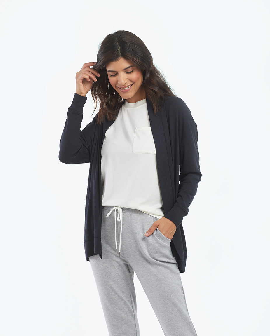 The Softest Ribbed Cardigan - Main