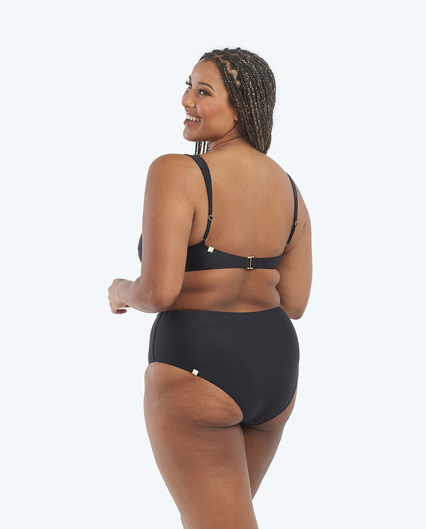 The Wide Strap Oasis Bikini Top - Sea Urchin