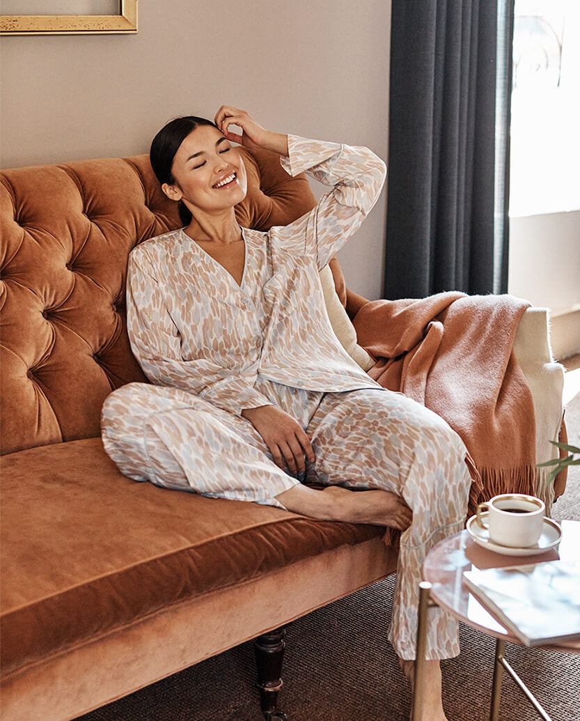 The Cloud 9 Silky PJ Set - Main
