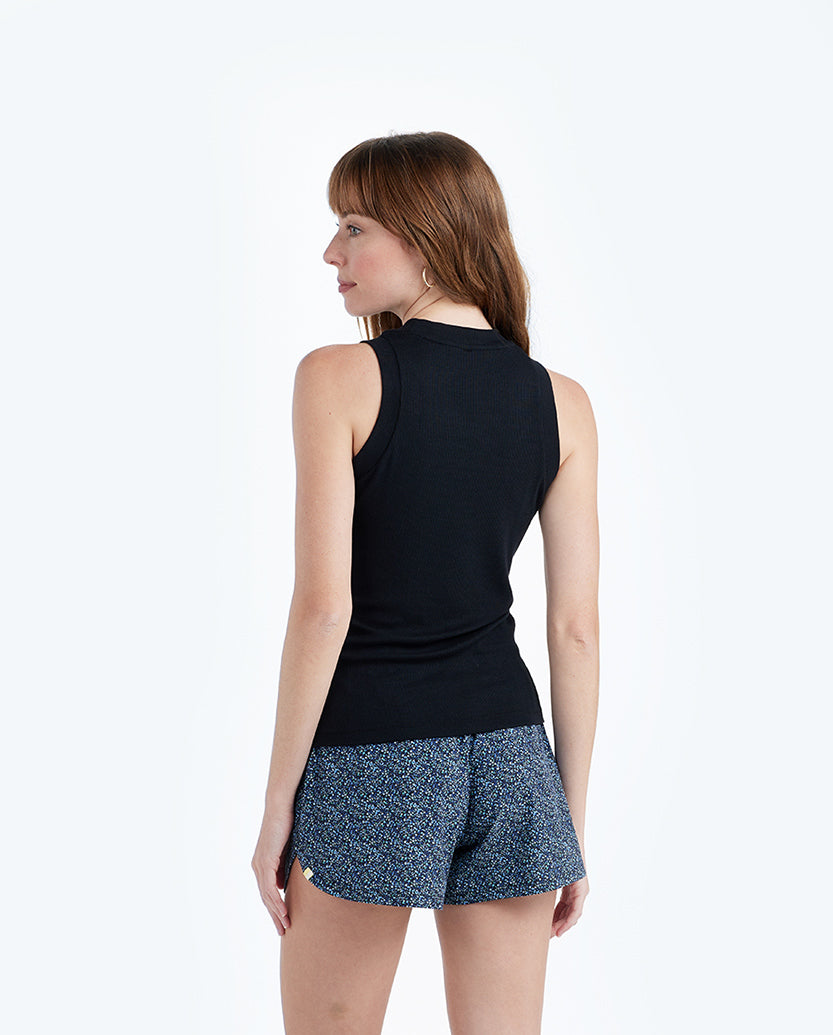 The Softest Ribbed Racerback Tank - Sea Urchin