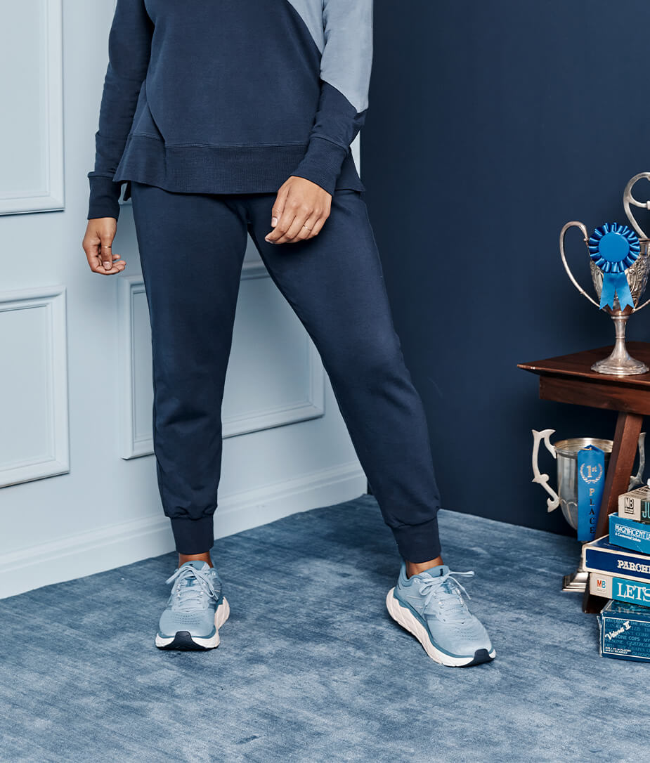 The Softest French Terry Jogger - Midnight