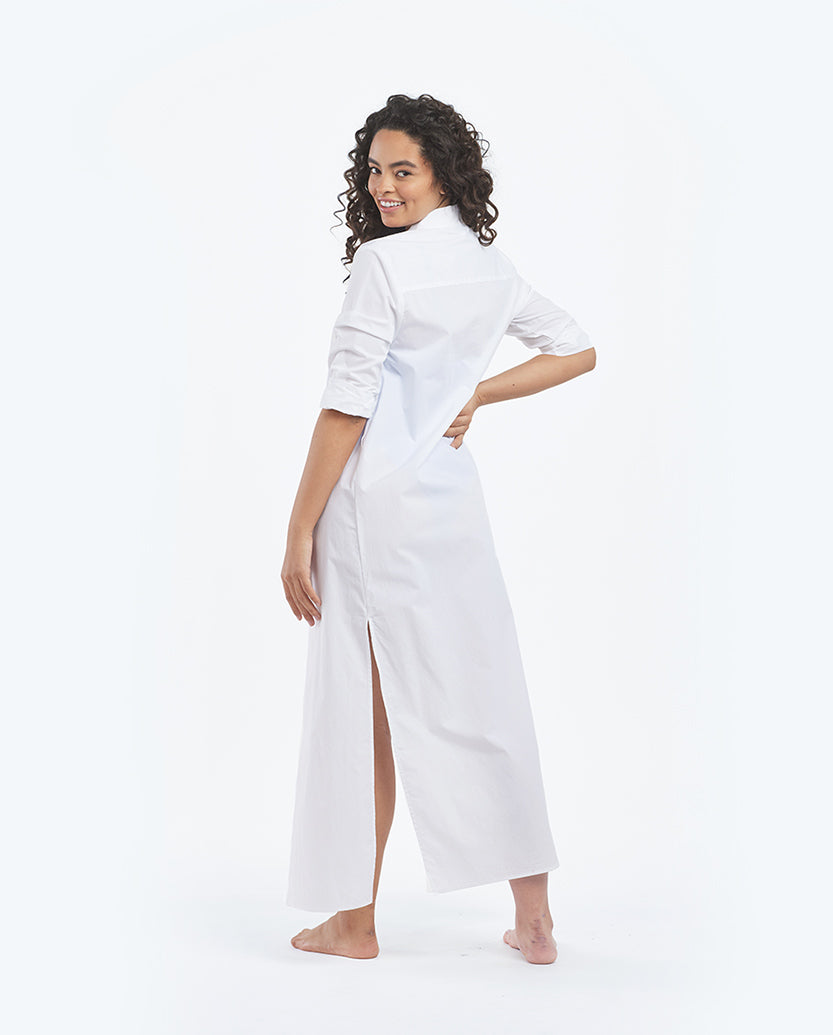 The Perfect Boyfriend Shirtdress  Cover-Up