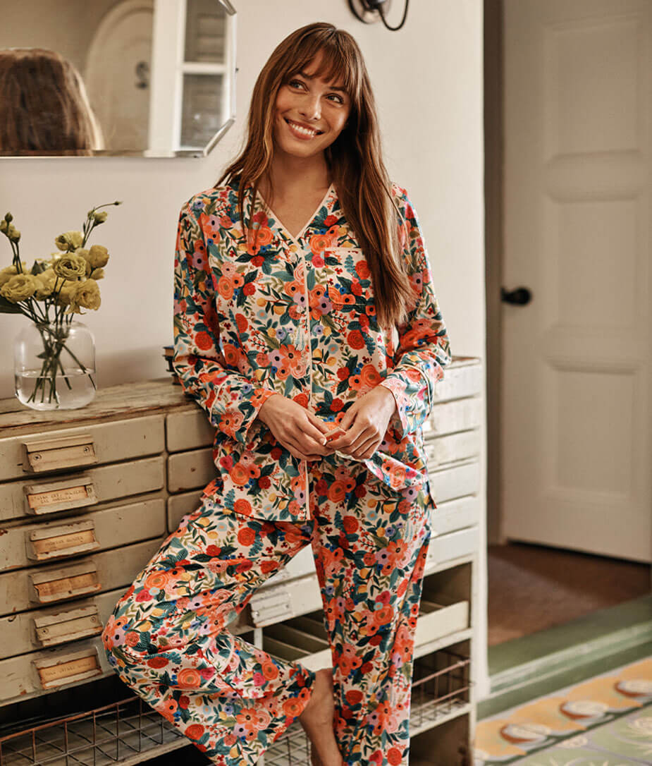 The Cloud 9 Silky PJ Set - Main