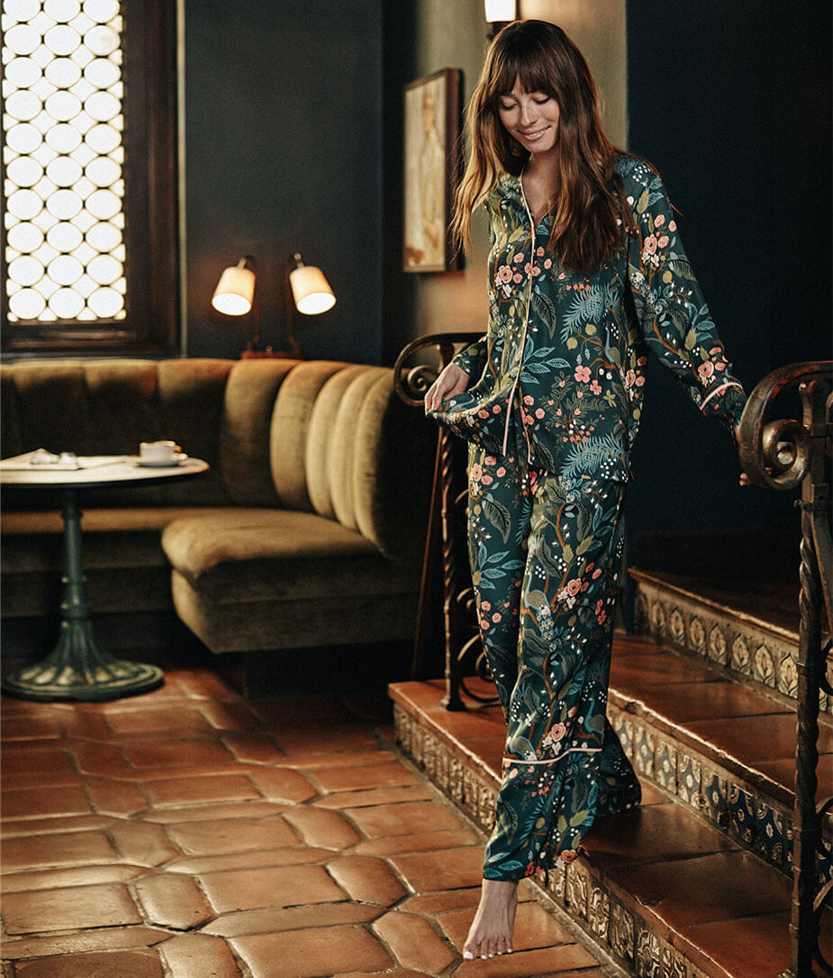 The Cloud 9 Silky PJ Set - Main