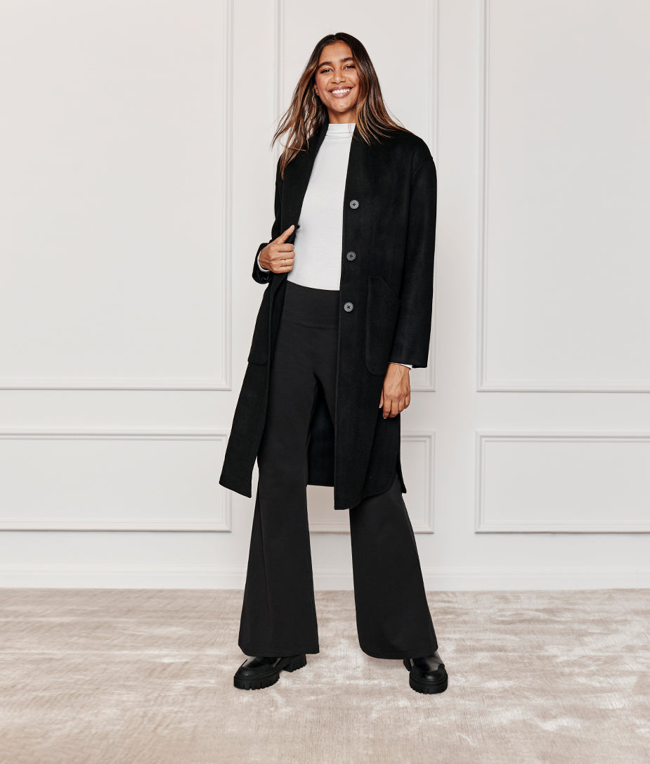 The Everyday High-Waist Flare Pant - Sea Urchin