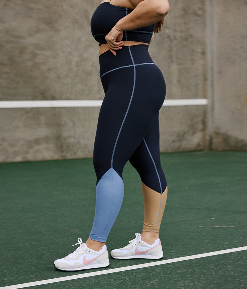 The Colorblock High-Rise Full-Length Leggings - Main