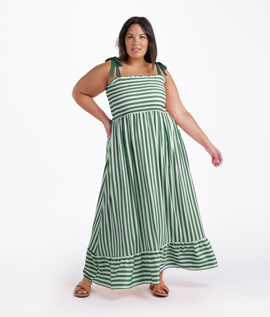 The Smocked Maxi Dress - Main