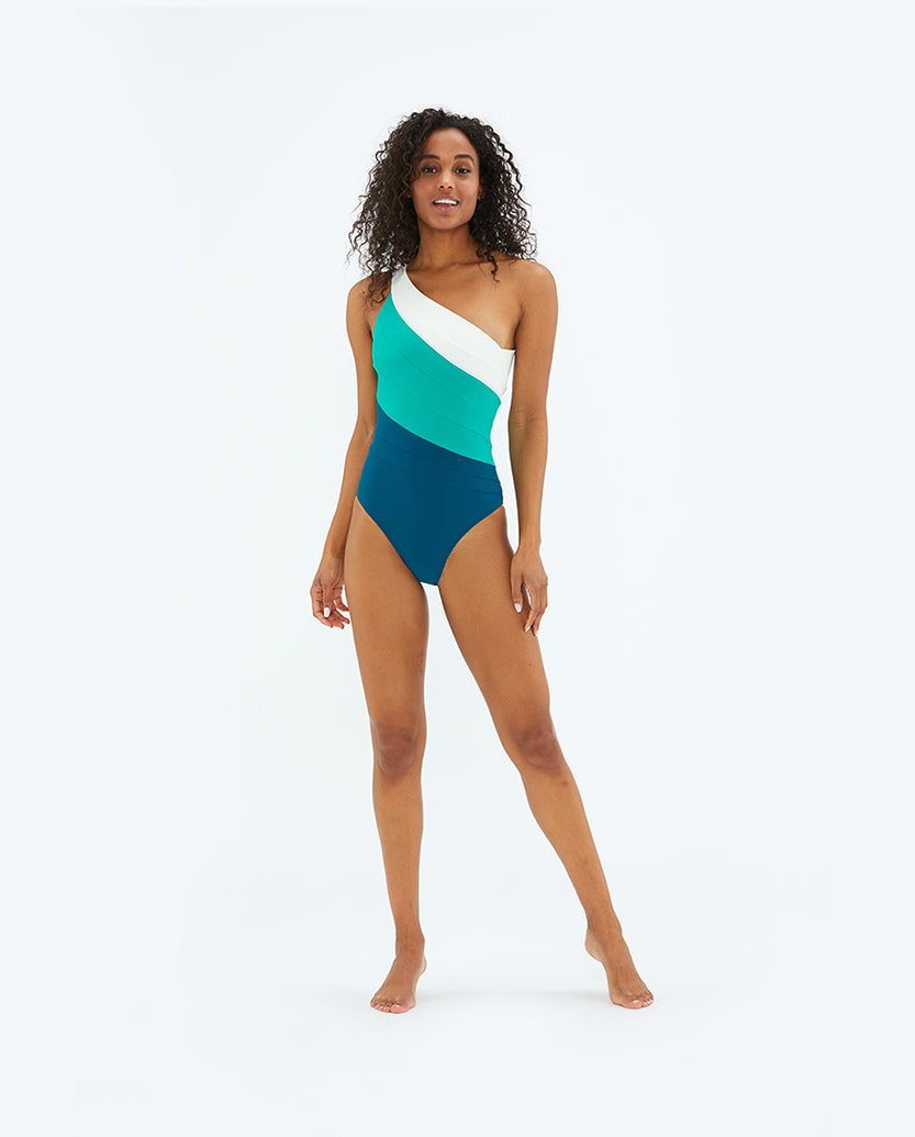The Long Torso Sidestroke -  Seaweed & Seaglass & White Sand