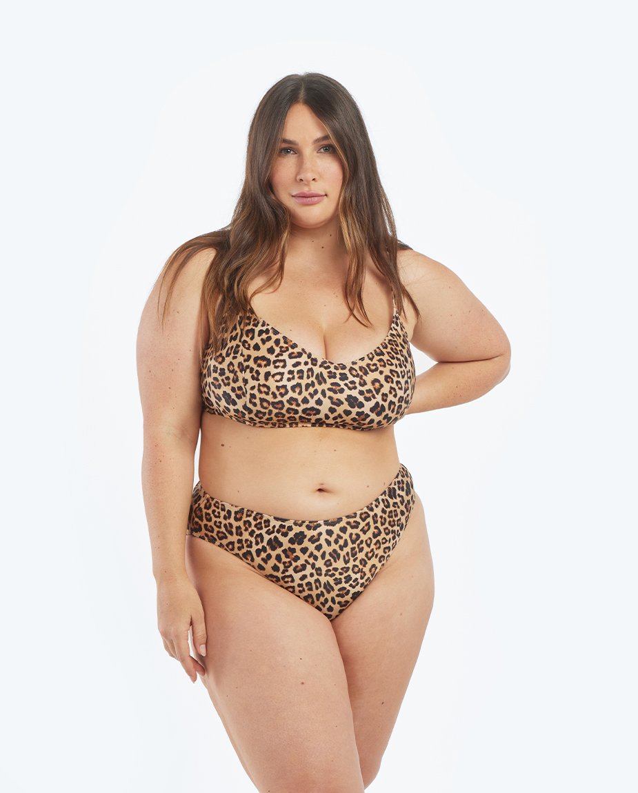 The High Leg Mid Rise Bikini Bottom - Main