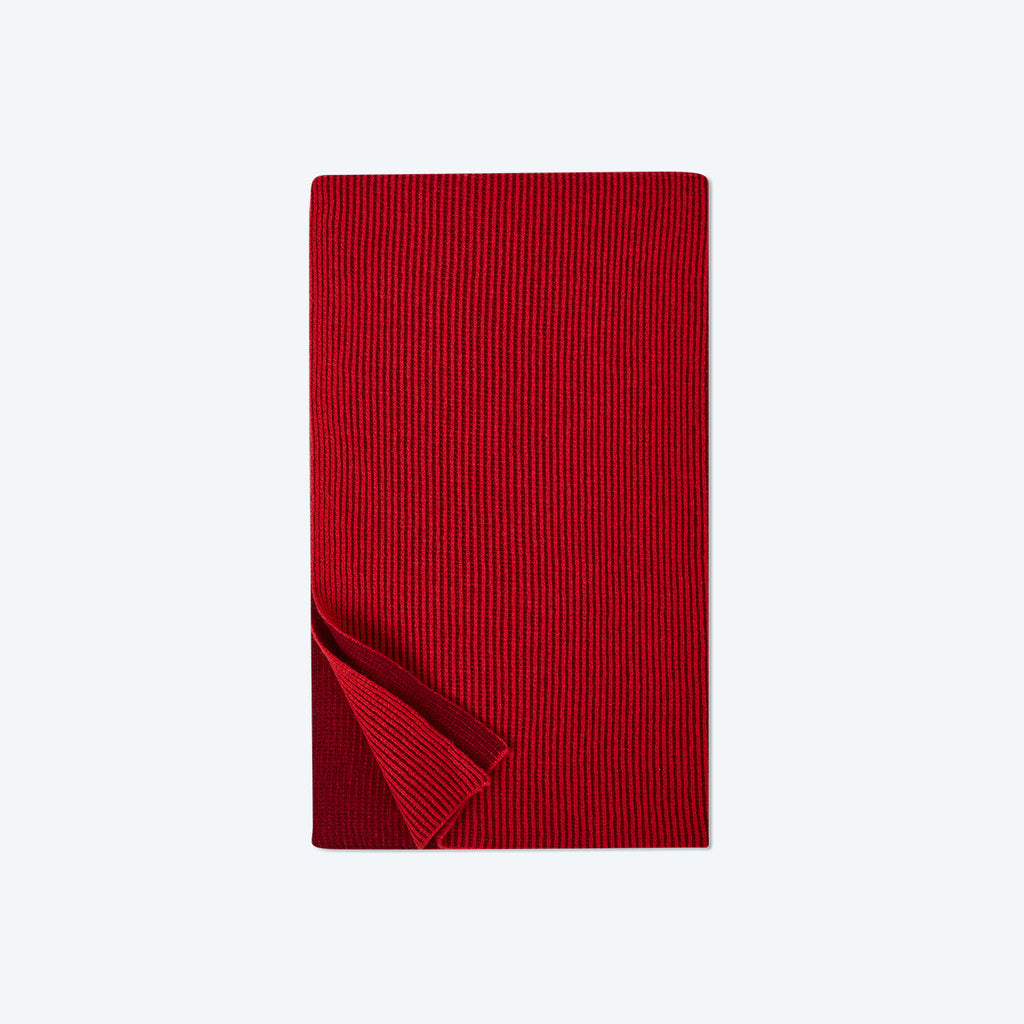 The Coziest Cashmere Blend Ribbed Scarf - Main