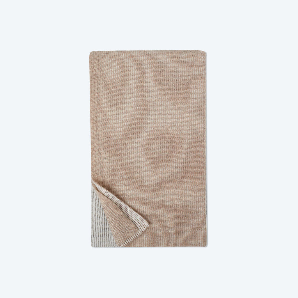 The Coziest Cashmere Blend Ribbed Scarf - Main