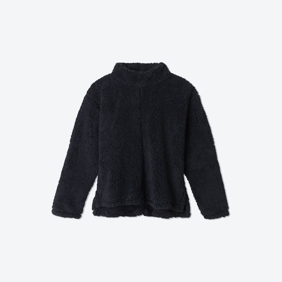 The Cozy High Pile Eco Fleece Pullover - Sea Urchin