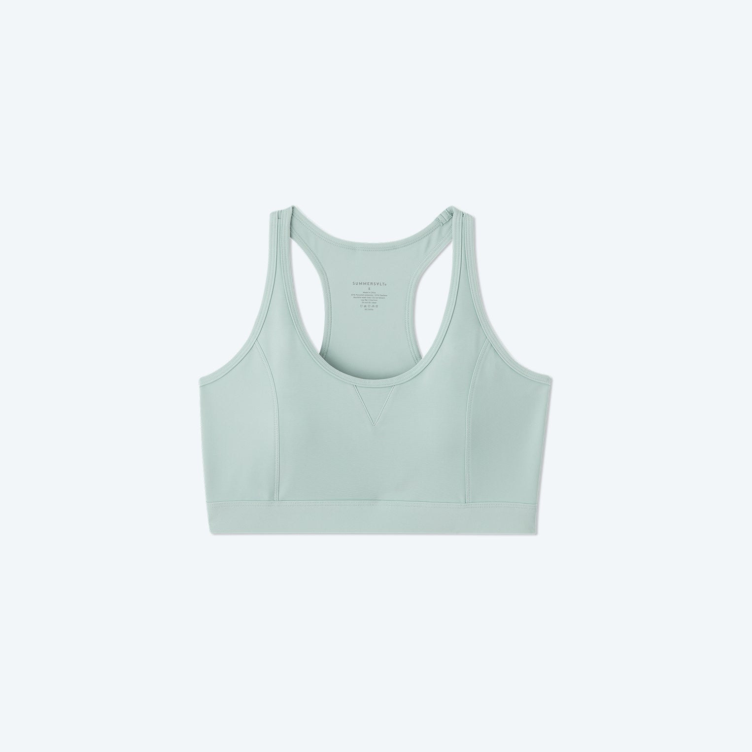 The Midi Sports Bra - Sage