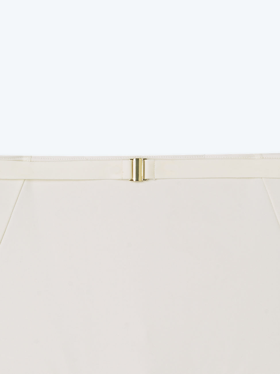 The Belted Classic High Rise - White Sand