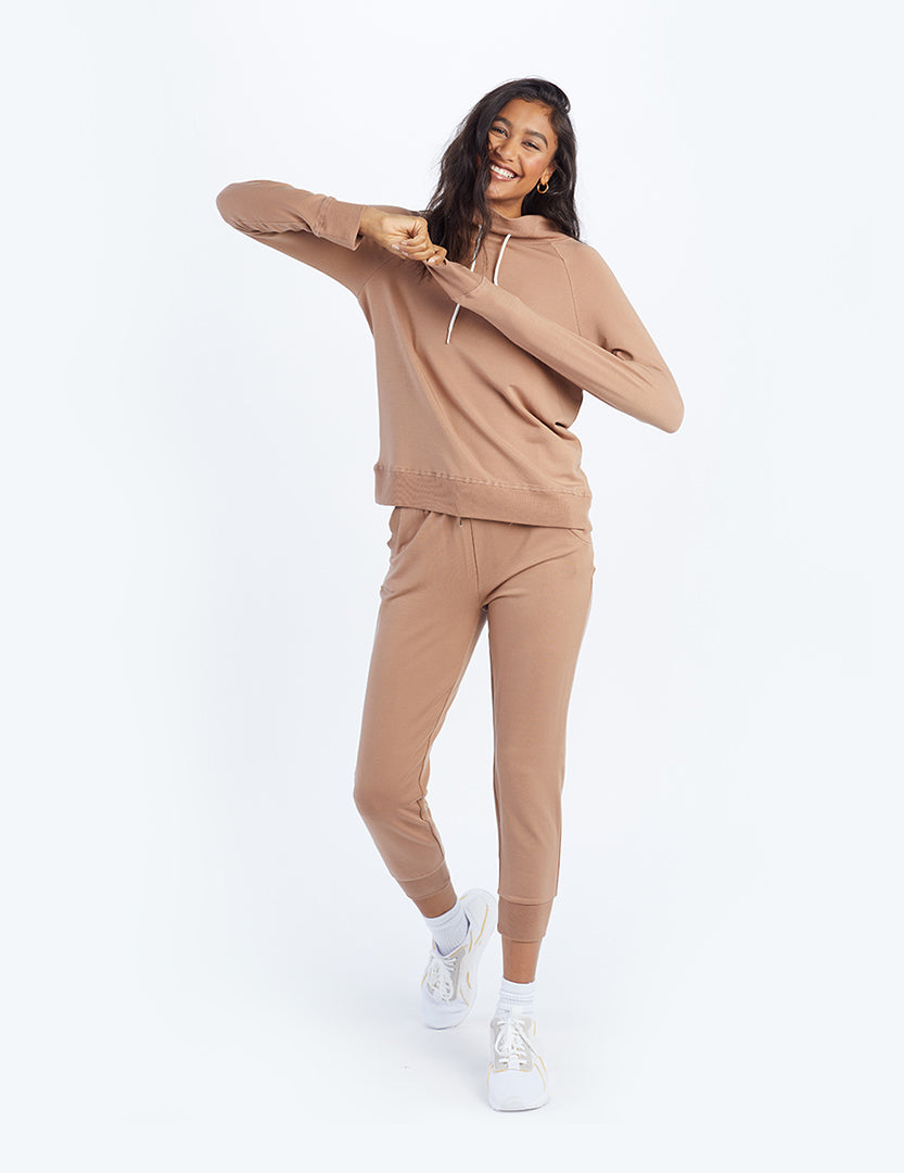 The Softest French Terry Funnel Neck Pullover - Main