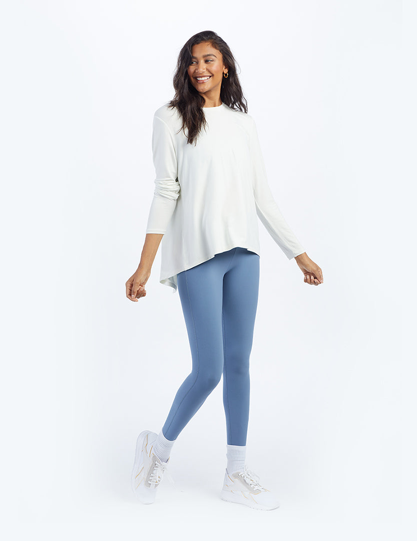 The Do-It-All High Rise Full Length Leggings - Slate