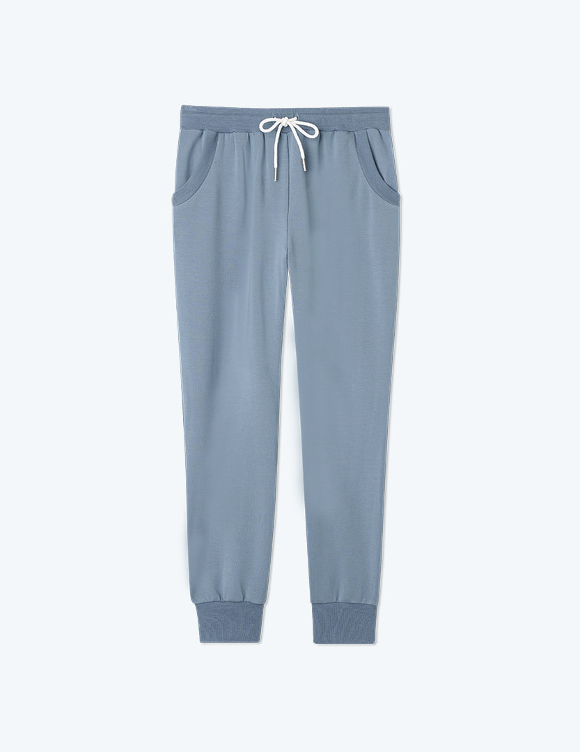 The Softest French Terry Jogger - Slate