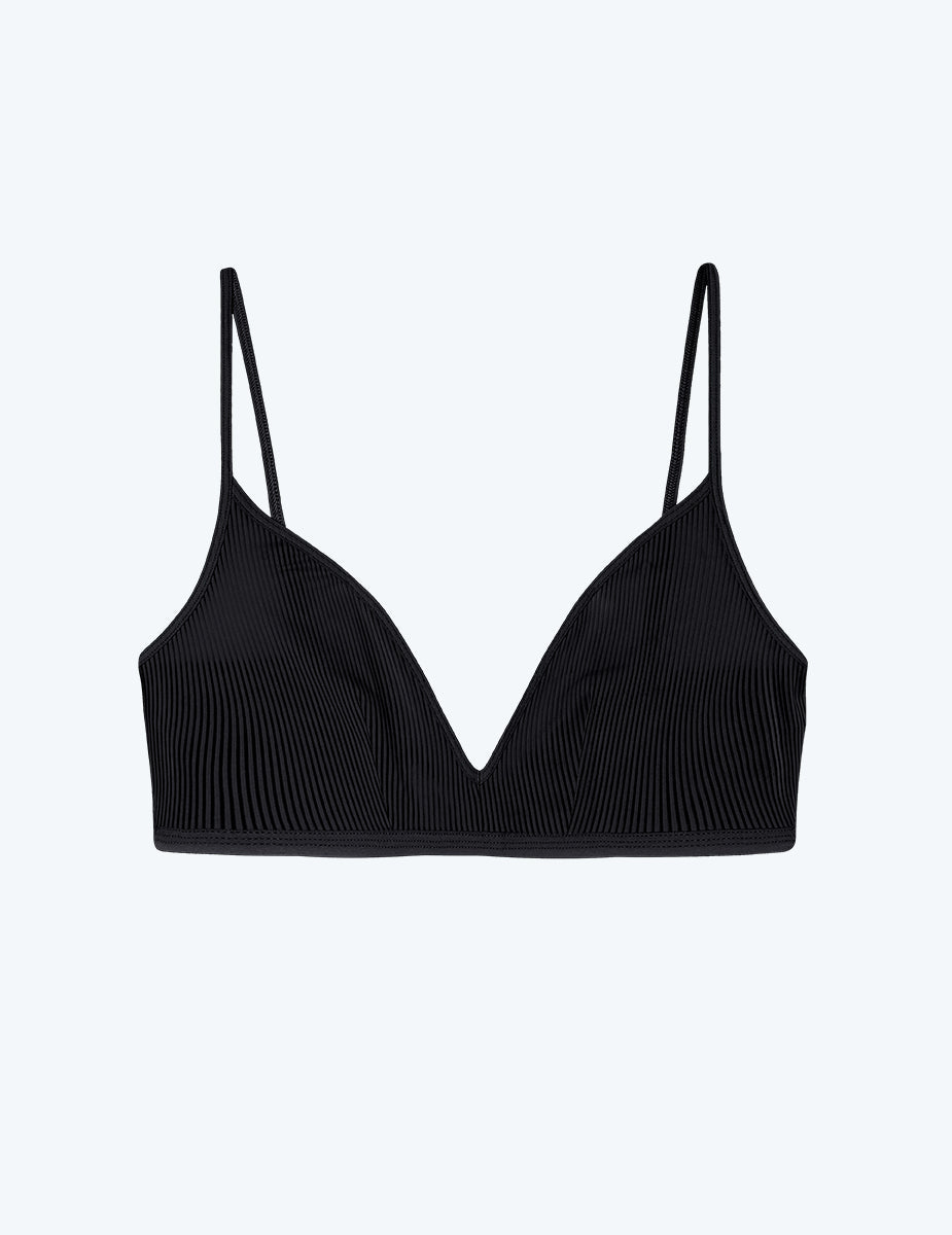 The Feel Free Adjustable Triangle Bralette - Sea Urchin