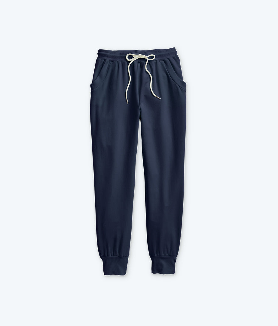 The Softest French Terry Jogger - Midnight