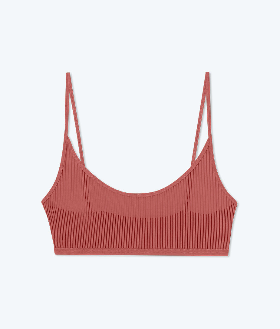 The Feel Free Adjustable Bralette - Faded Rose