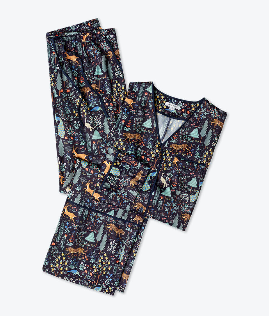 The Cloud 9 Silky PJ Set - Menagerie