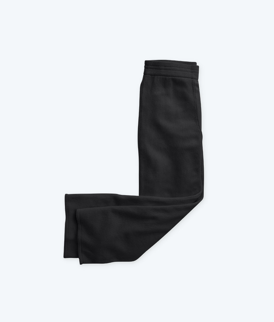 The Luxe Cashmere Blend Sweater Pant - Sea Urchin