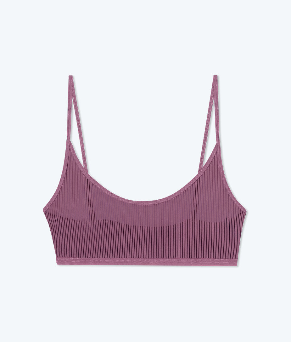 The Feel Free Adjustable Bralette - Fig