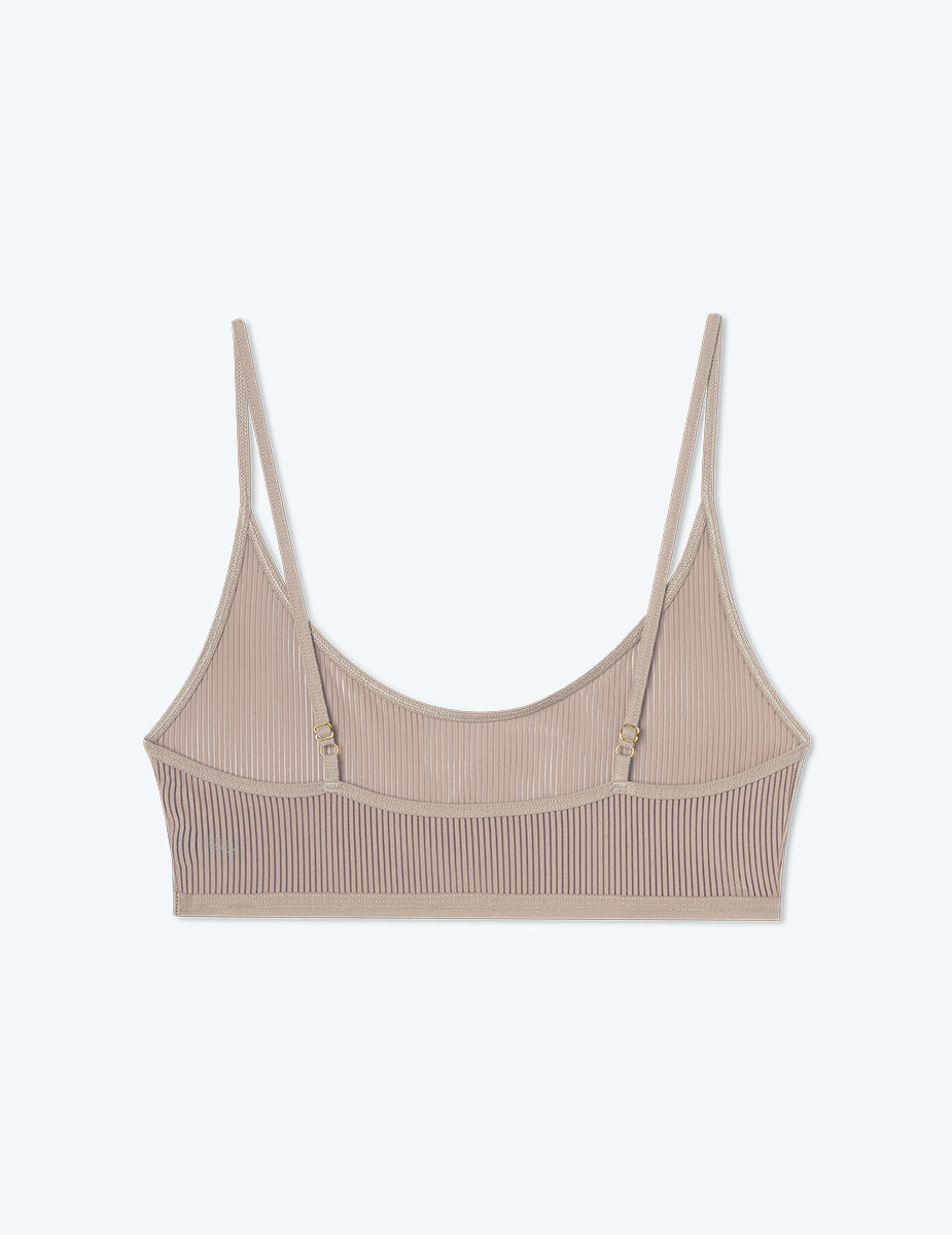 The Feel Free Adjustable Bralette - Sand