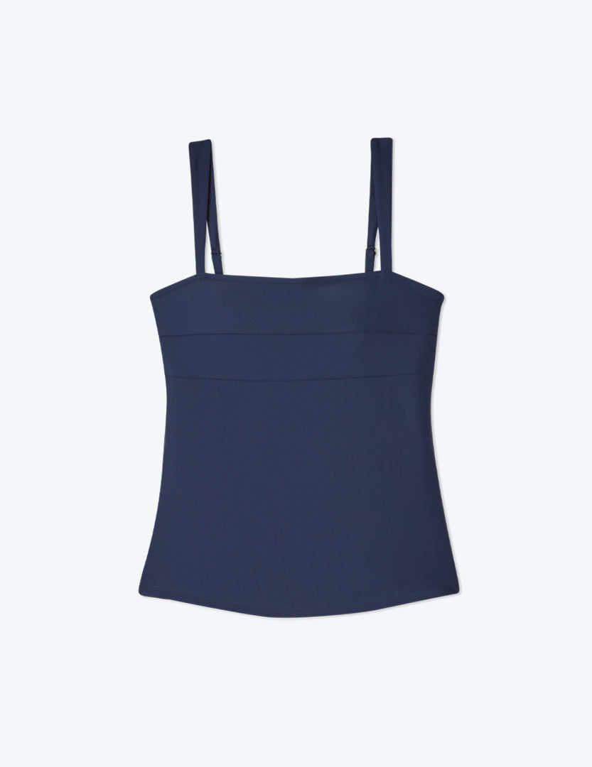 The Oasis Tankini Top - Deep Sea