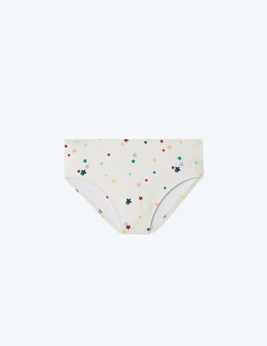The High Leg High Rise Bottom - Small Scatter Stars in White Sand