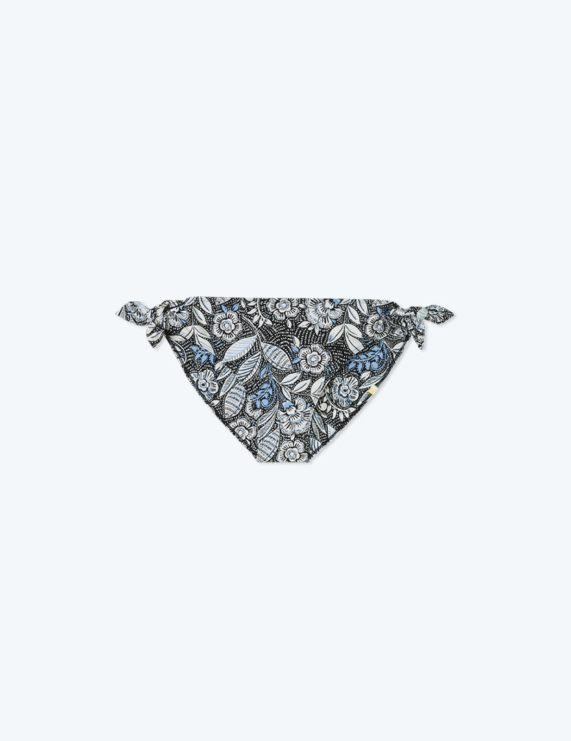 The Tie Bikini Bottom - Island Floral