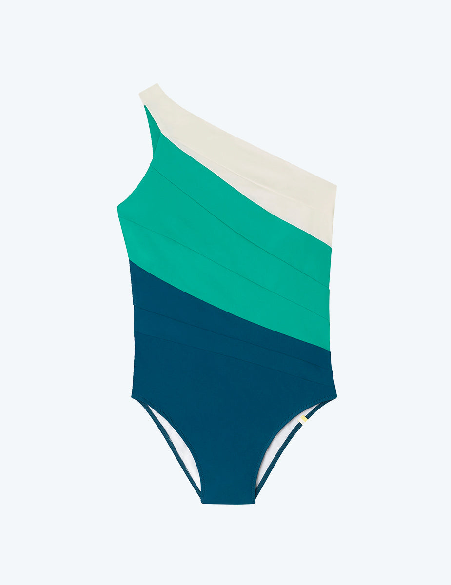 The Long Torso Sidestroke -  Seaweed & Seaglass & White Sand