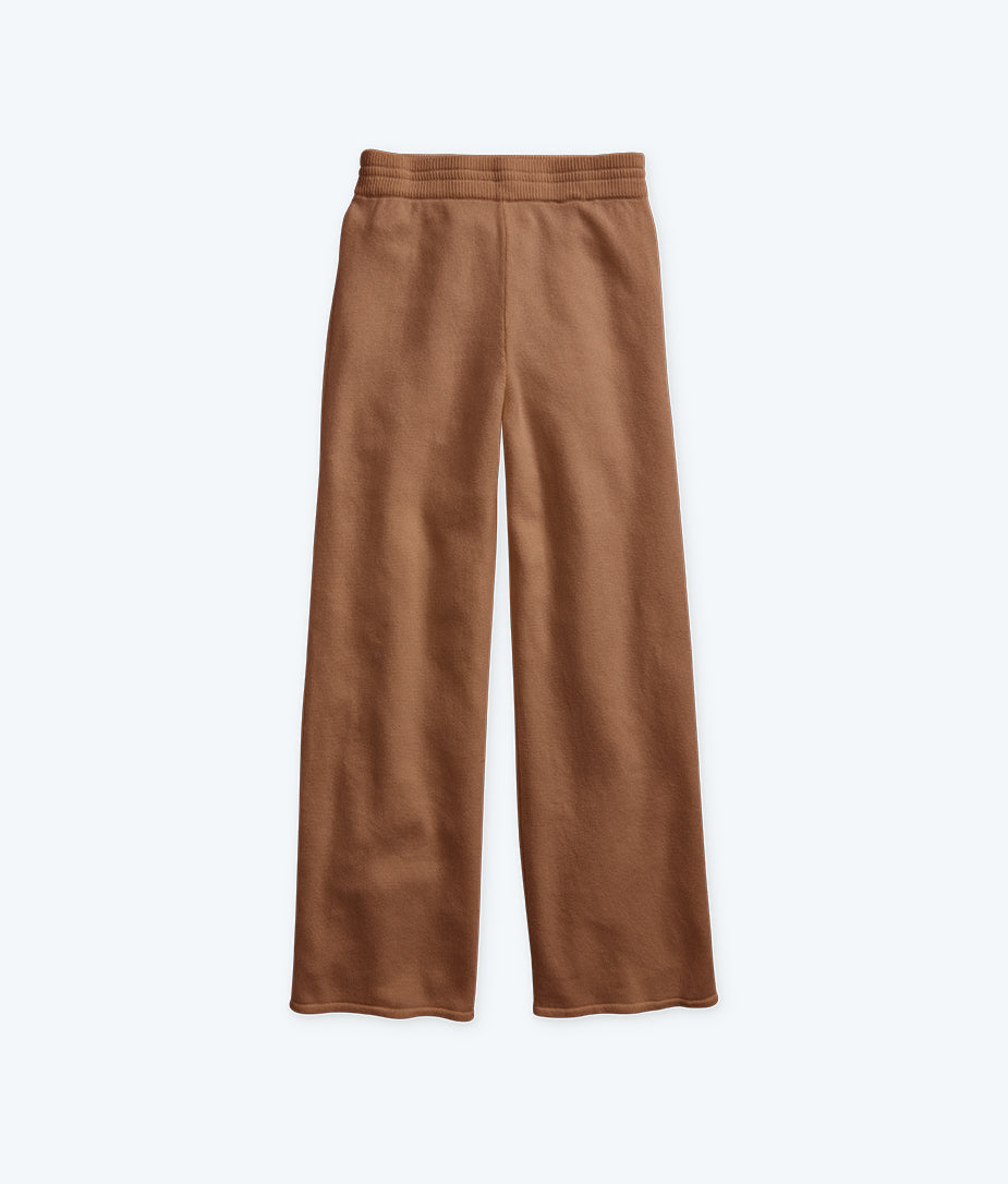The Luxe Cashmere Blend Sweater Pant - Praline