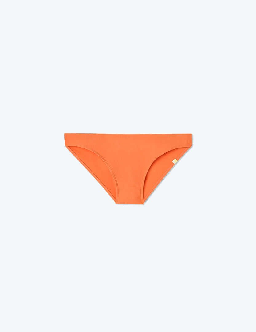 The Low Rise Bikini Bottom - Tangerine