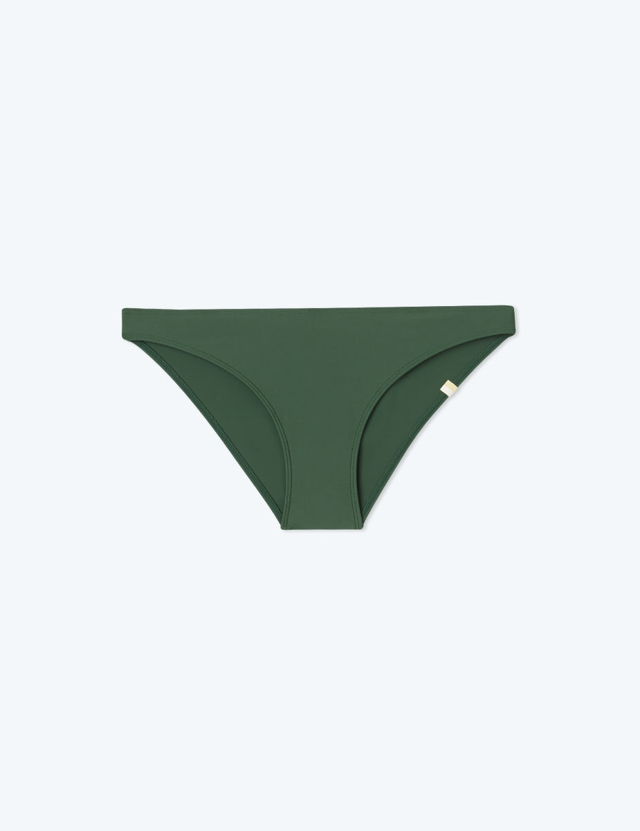The Low Rise Bikini Bottom - Olive