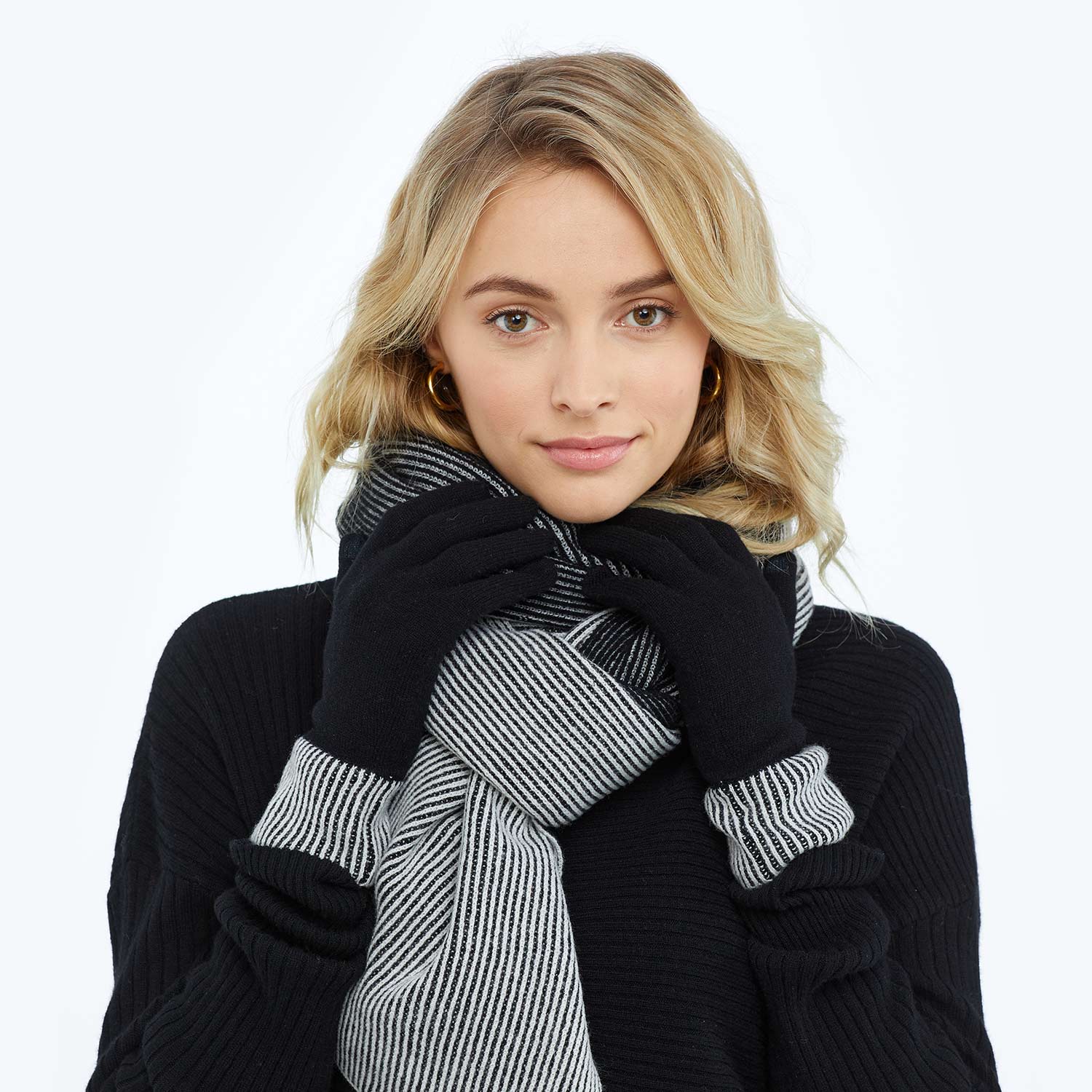The Coziest Cashmere Blend Gloves - Main