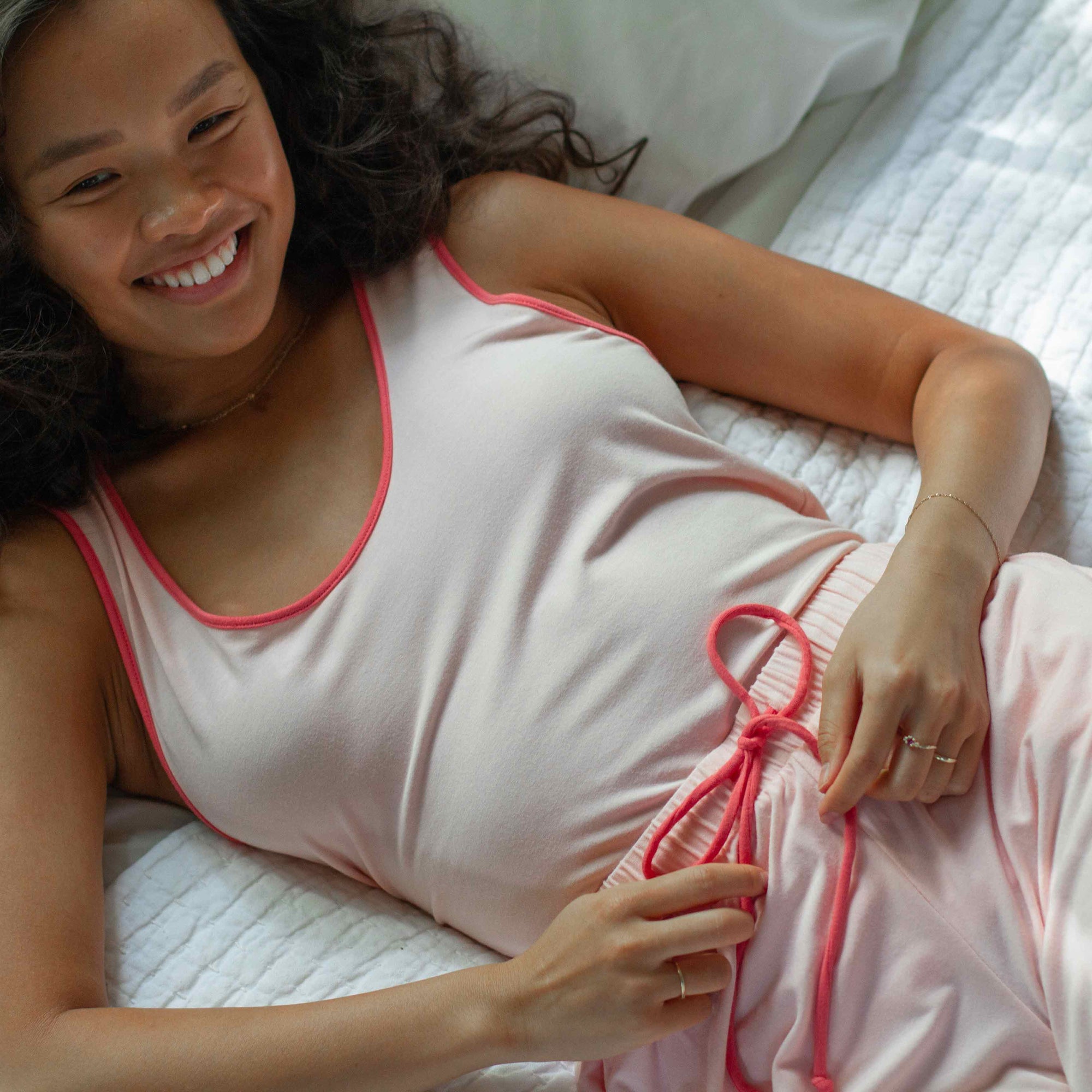 The All Day & Night Tank Set - Peony