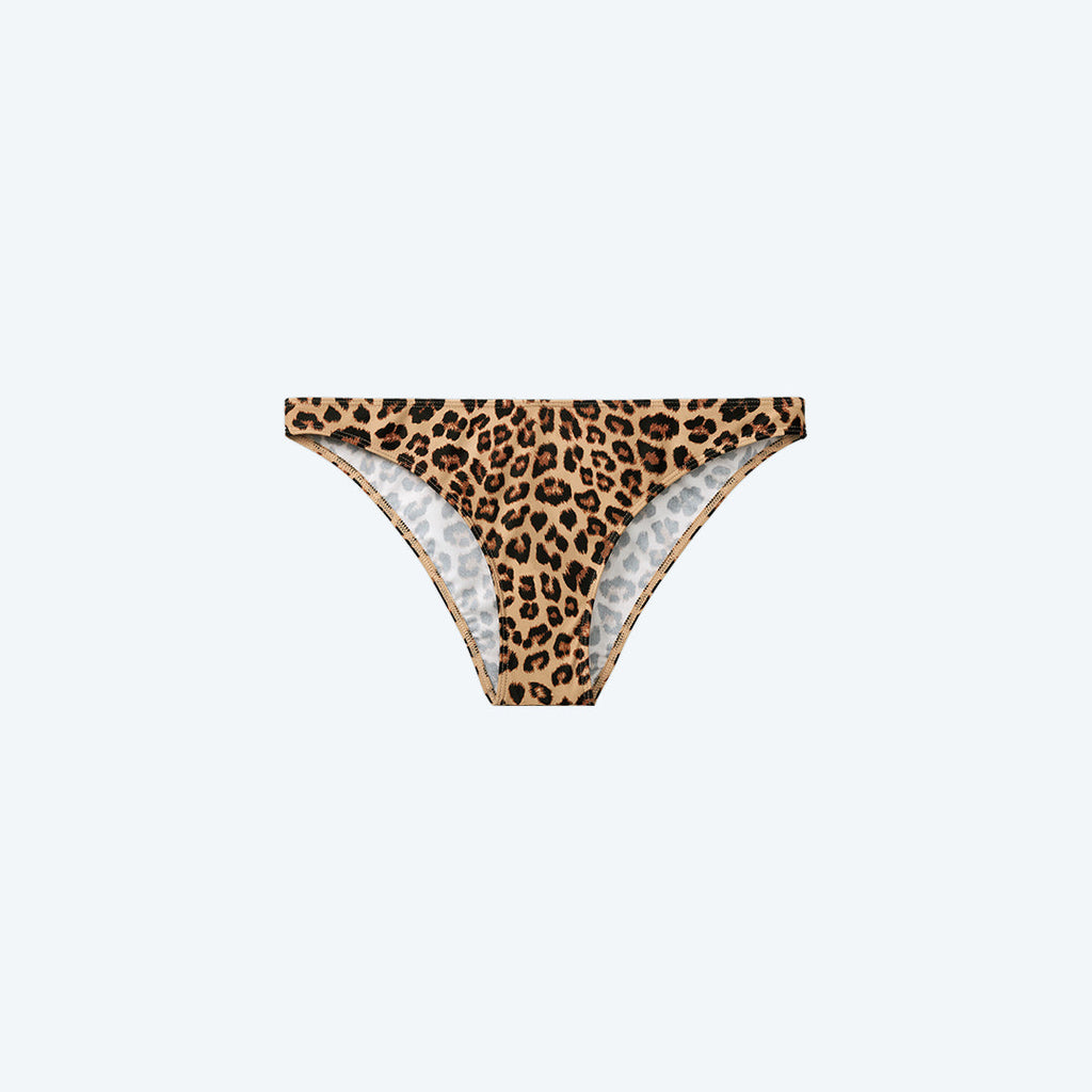 The Low Rise Bikini Bottom - Leopard