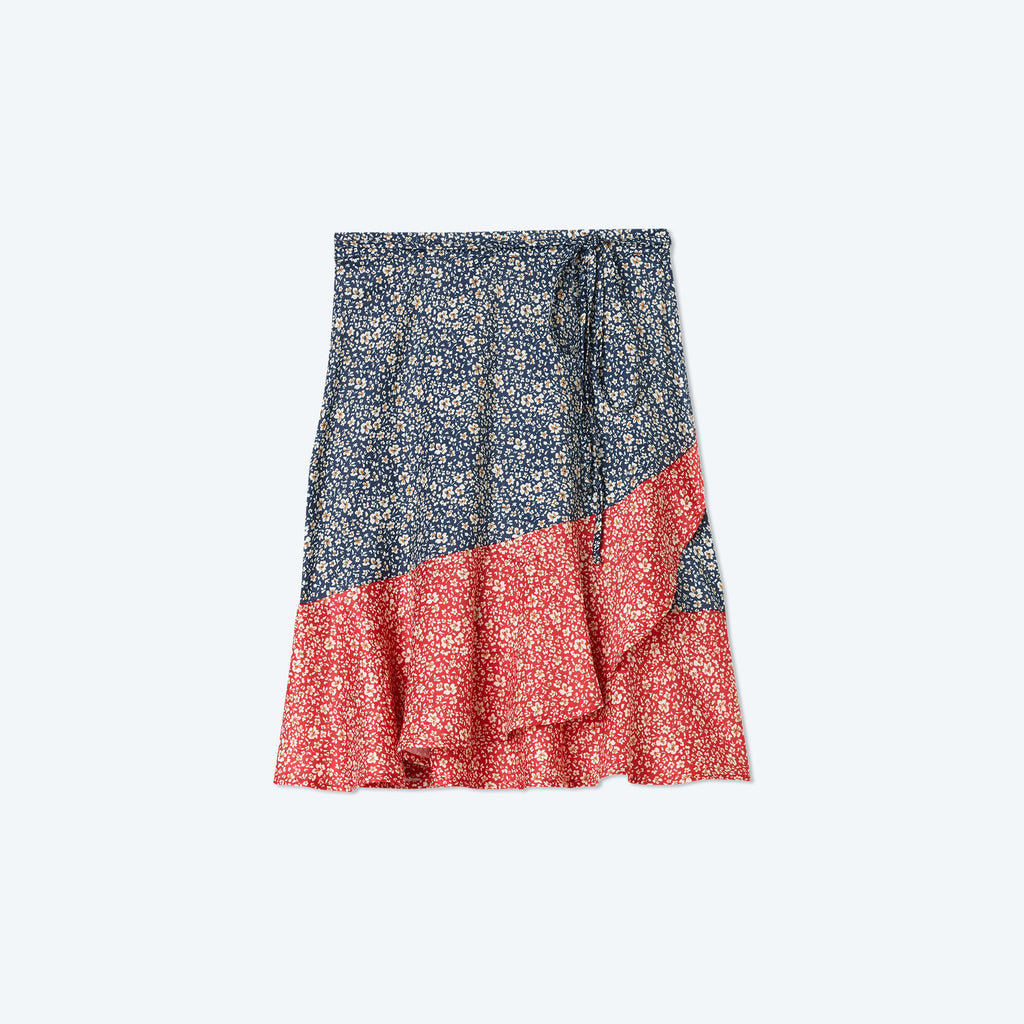 The Short Beach to Brunch Wrap Skirt - Main