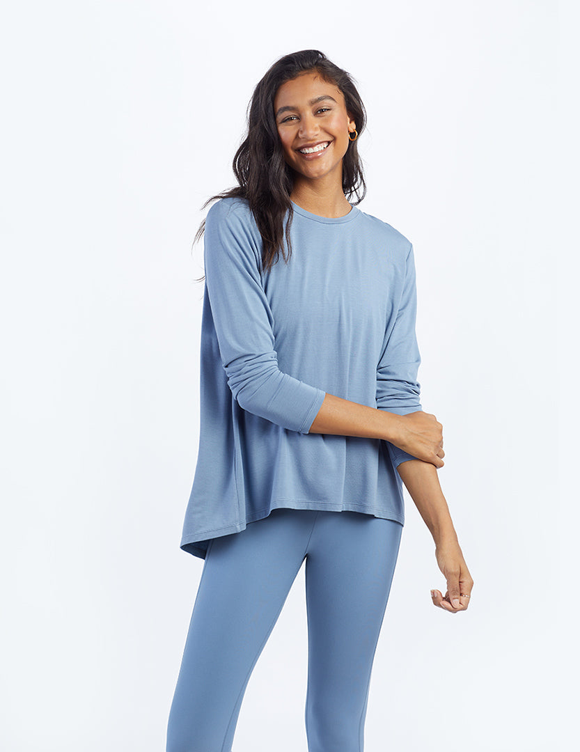 The Convertible Split Back Long Sleeve - Main